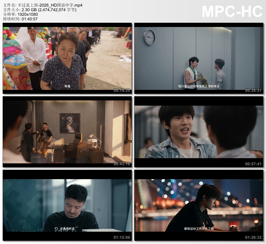 2026年国产喜剧片《不过是上班》HD国语中字