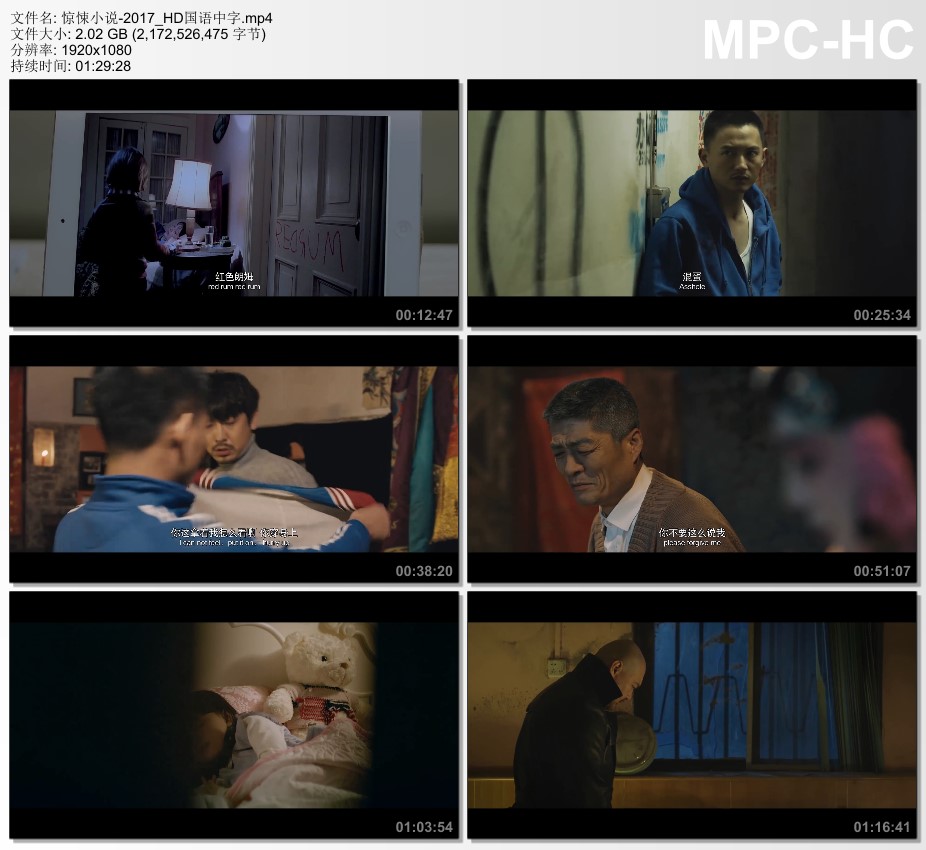 2017年国产恐怖片《惊悚小说》HD国语中字