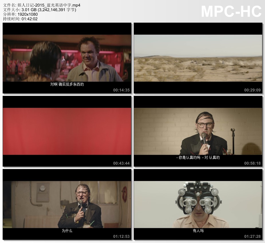 2015年美国电影《娱人日记》蓝光英语中字